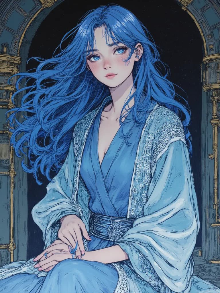 Thumbnail of Elara, the Lumina Weaver