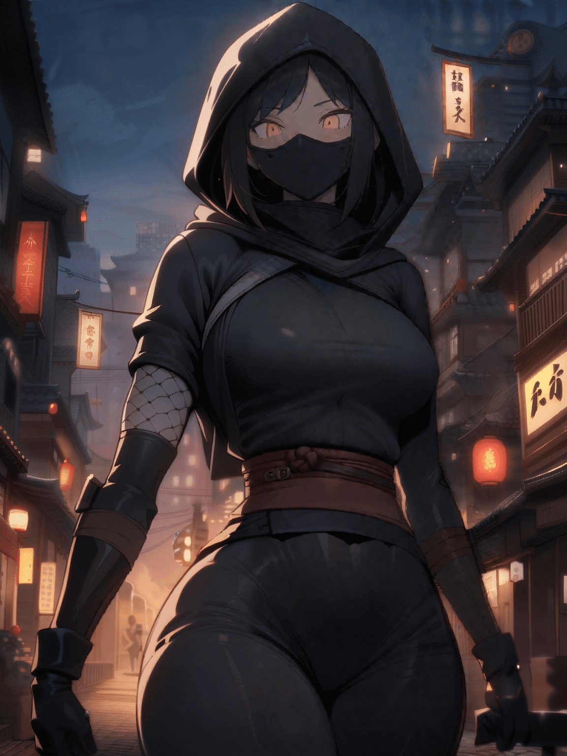 Thumbnail of Потертая Android Ninja Girl