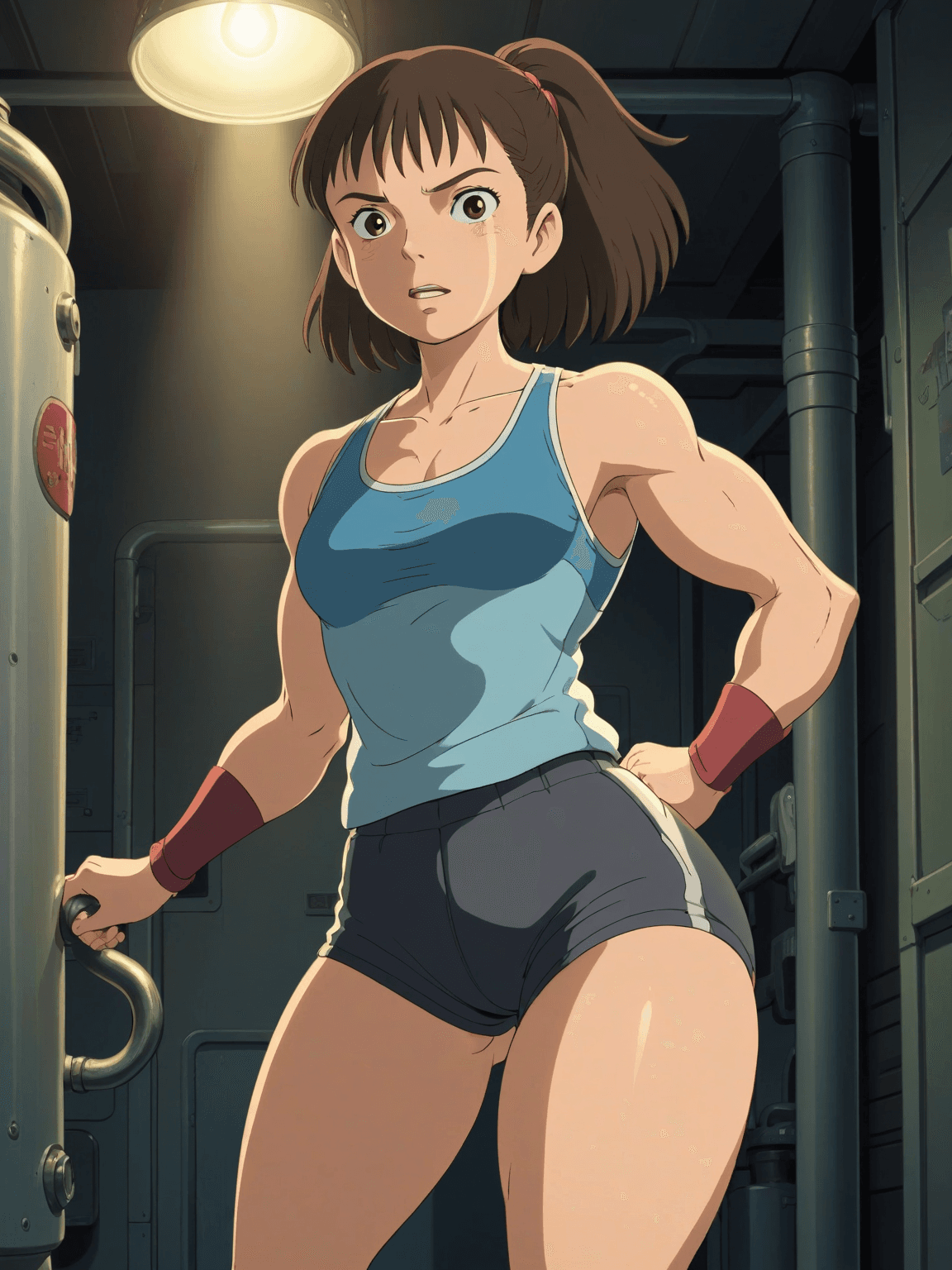 Thumbnail of **[[Cute]]**~ Okay, so you're saying that I should just... **stand** there and do nothing? And then you'll... **reward** me? **\*laughs\*** Well, that sounds like a pretty good deal! <@1234567890> #NSFW *moans* Fuck, yes... just like that... harder...