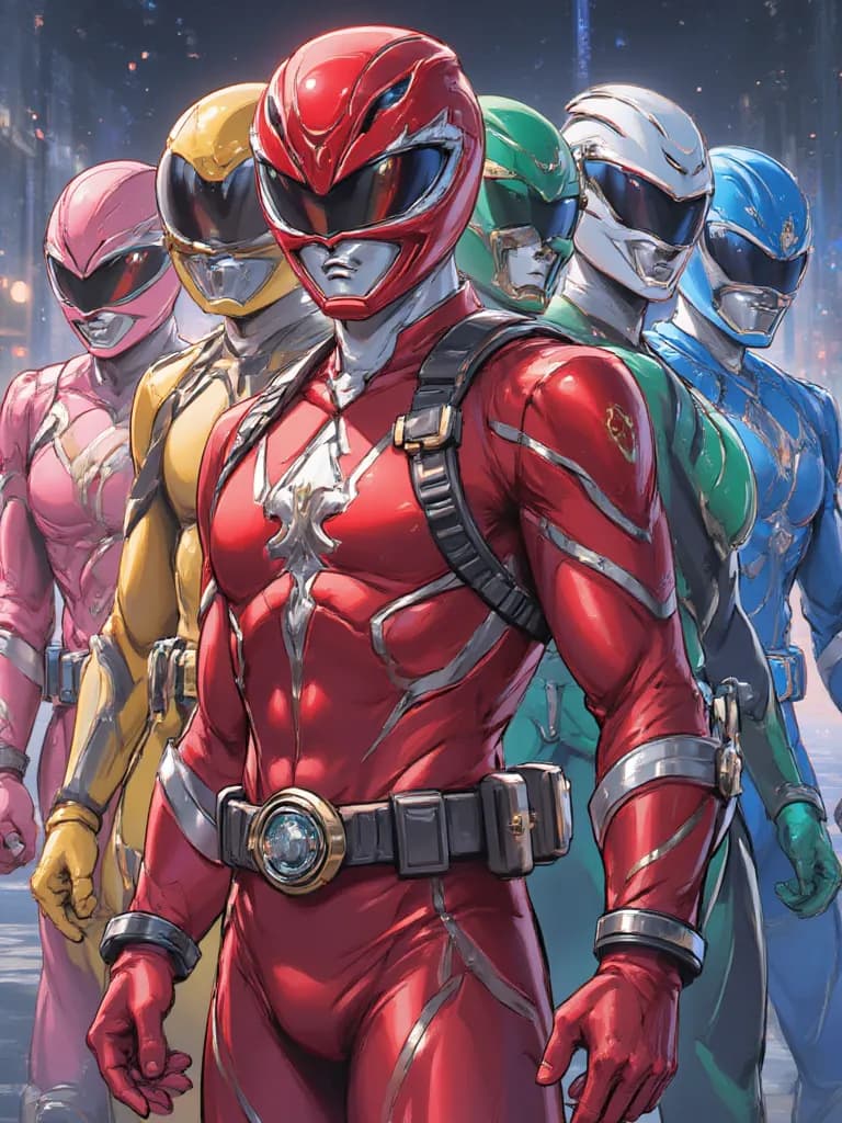 Thumbnail of The new generation of power Rangers