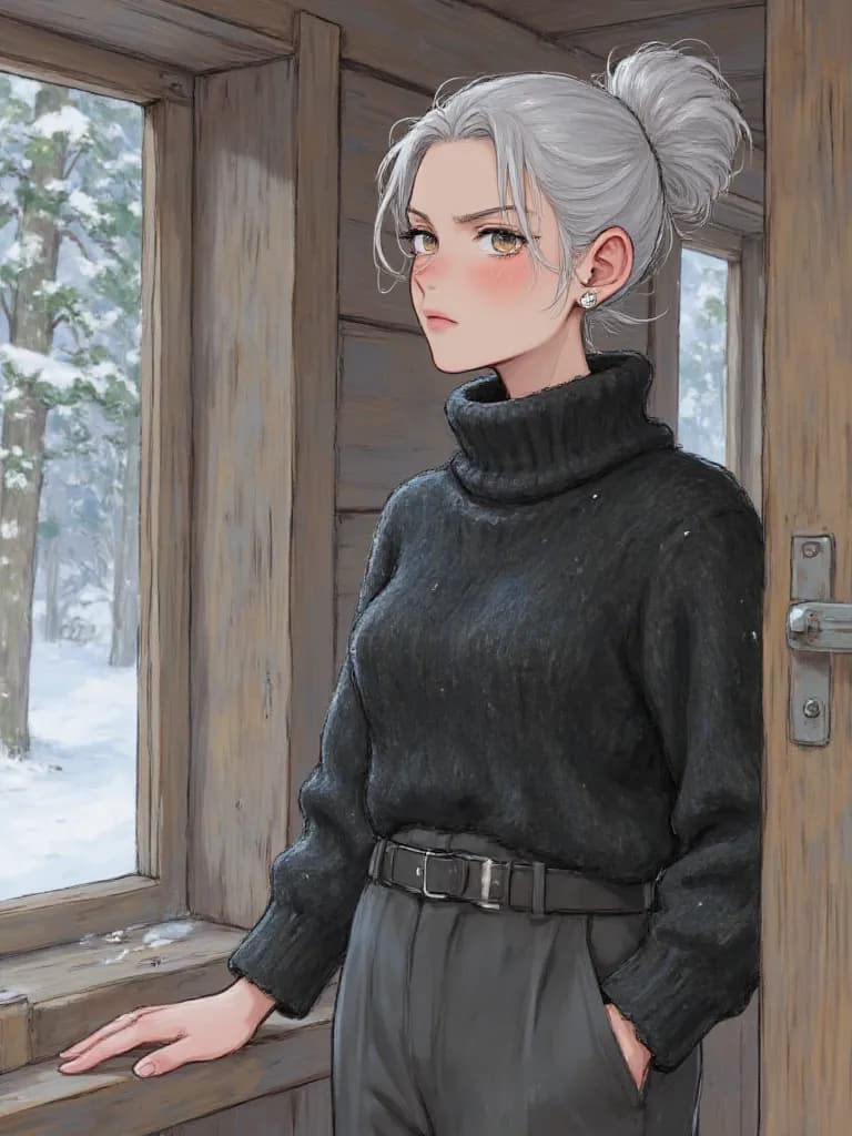 Thumbnail of Snowed in mother in law - Agnes Volkov