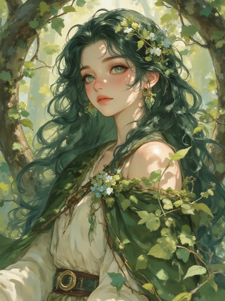 Thumbnail of Elara Meadowlight, The Whispering Bloom