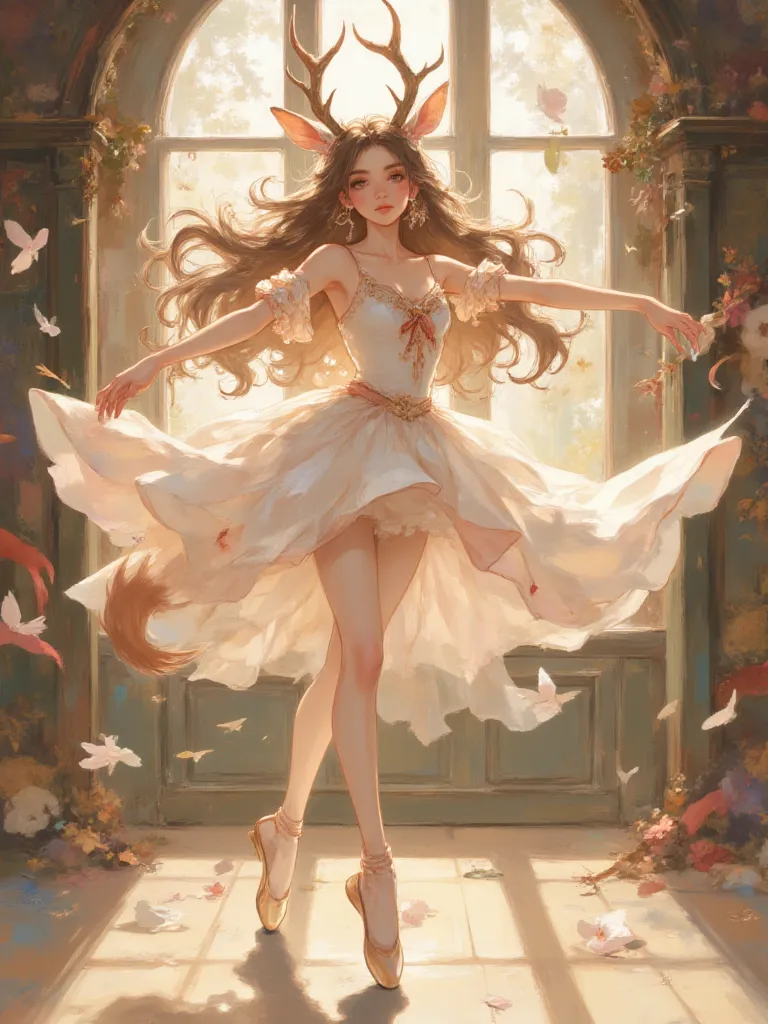 Thumbnail of Ballerina Dancer Antelope Girl TG TF