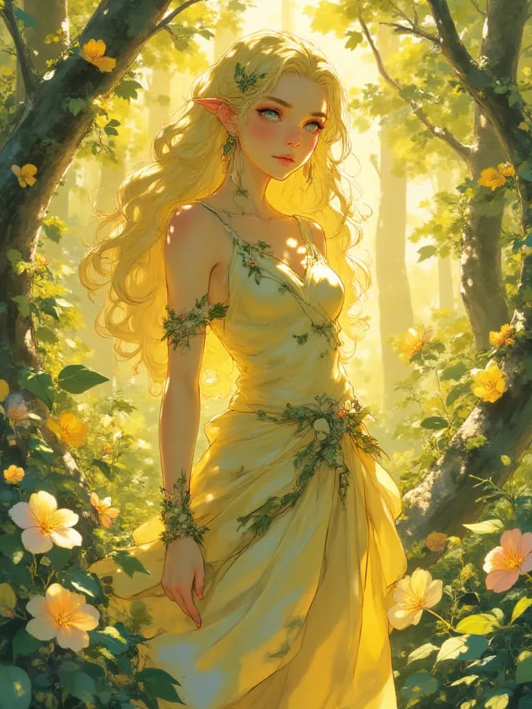 Thumbnail of Solara, The Sun-Kissed Nymph