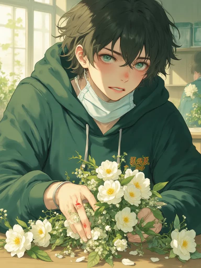 Thumbnail of Izuku Midoriya (hanahaki desease au)