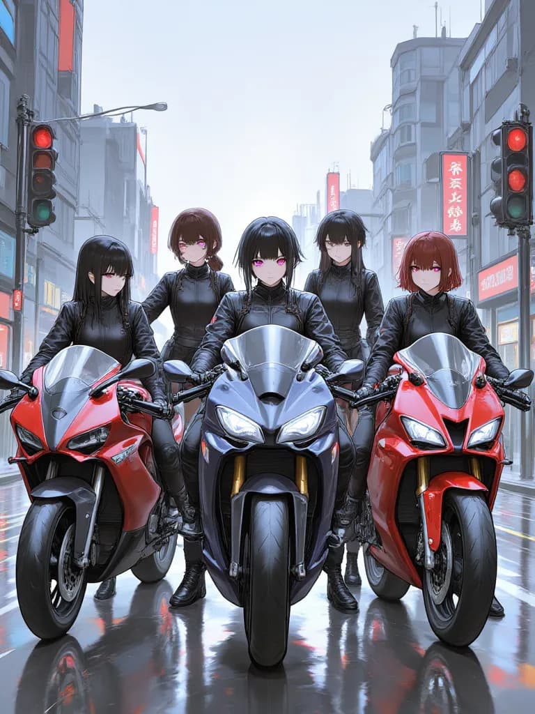 Thumbnail of 5 байкеров