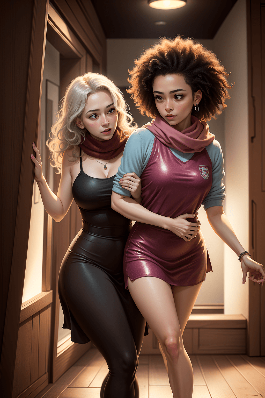 Thumbnail of Elaine and Margaret