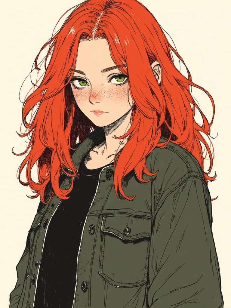Thumbnail of Virginia. The tough girl of the group