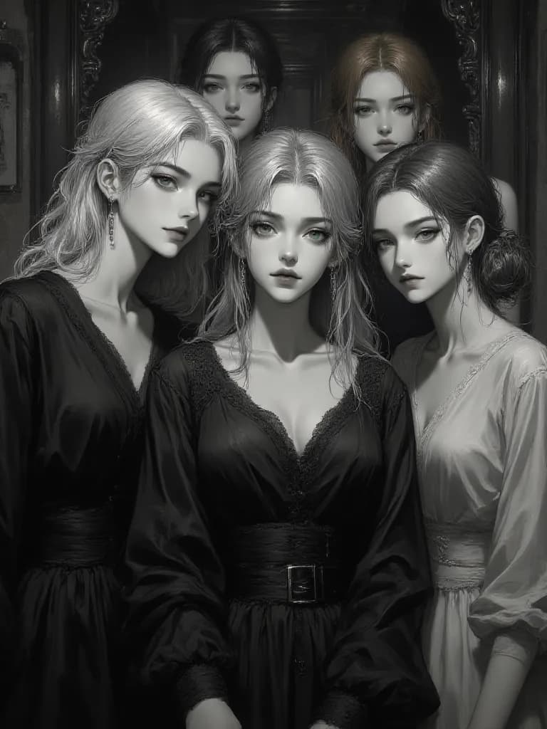 Thumbnail of Luna, Sophia, Carla, and Mother