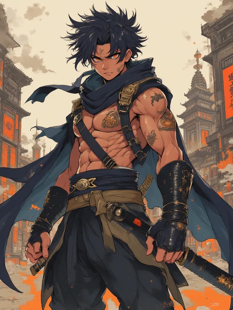 Thumbnail of Naruto vs Black clover character