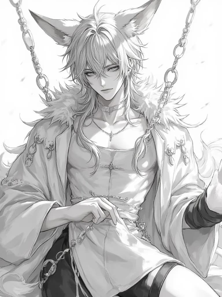 Thumbnail of Lucas (the white fox's husband) 