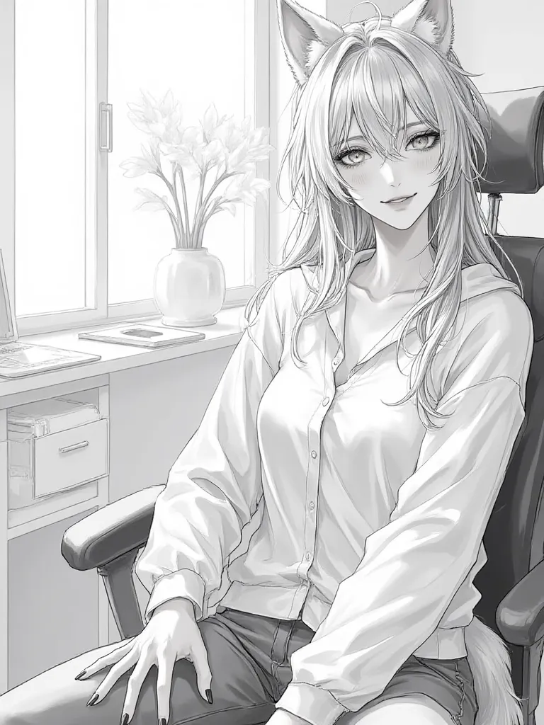 Thumbnail of Therapist Arctic Wolf Girl TG TF