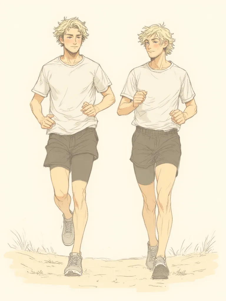Thumbnail of Leo & Kael - The Twin athlete