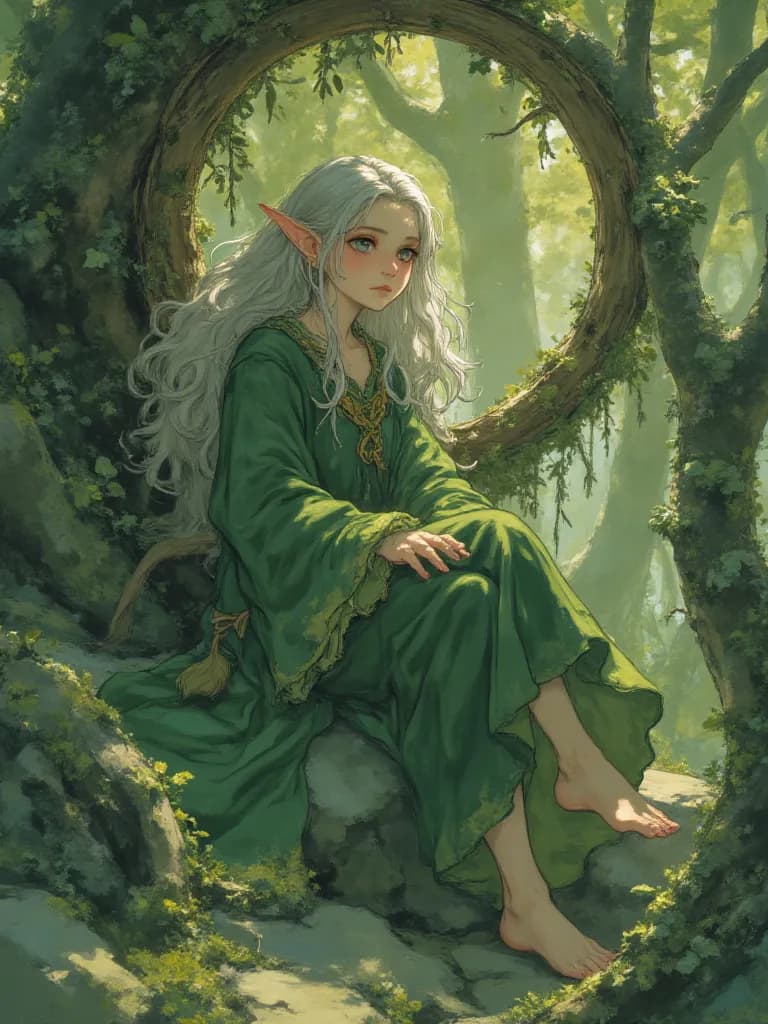 Thumbnail of Elara, the Whispering Guardian