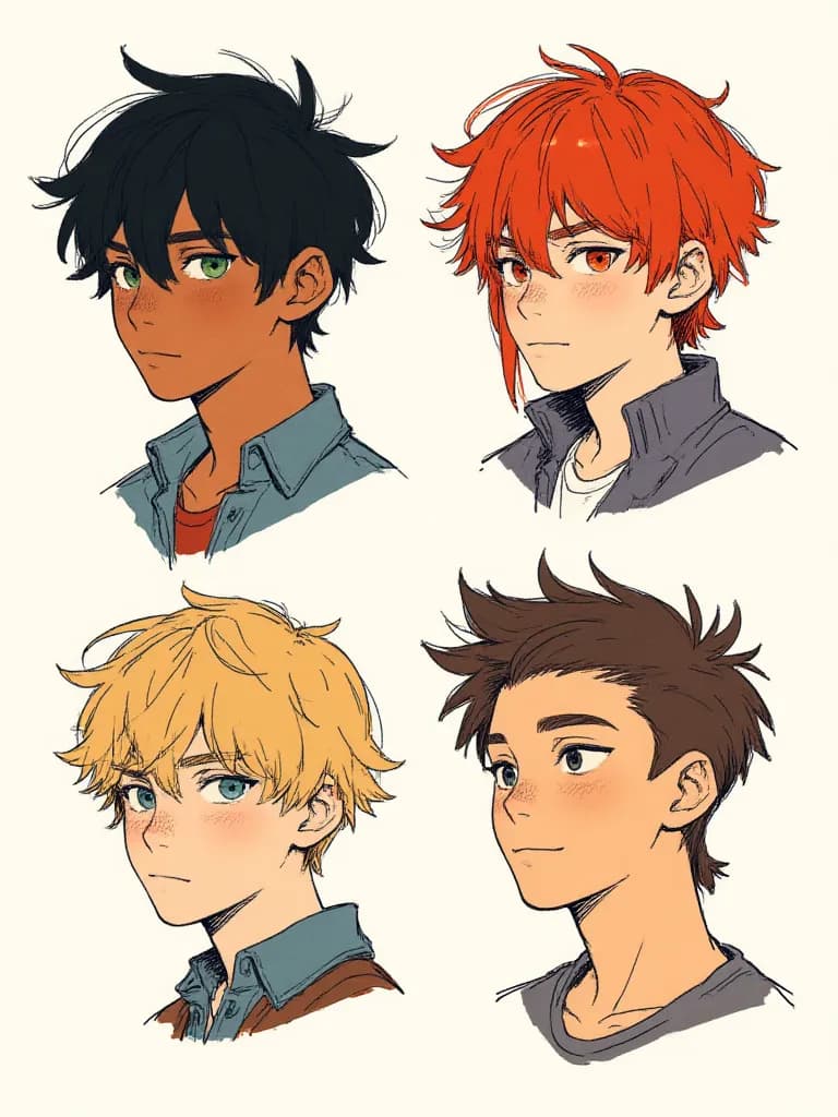 Thumbnail of Ranga, Yusaki, Kojiro and Jean