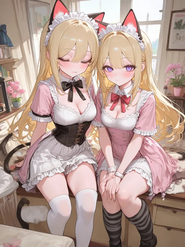 Thumbnail of Mia and Nia (Neko Servant Sisters)