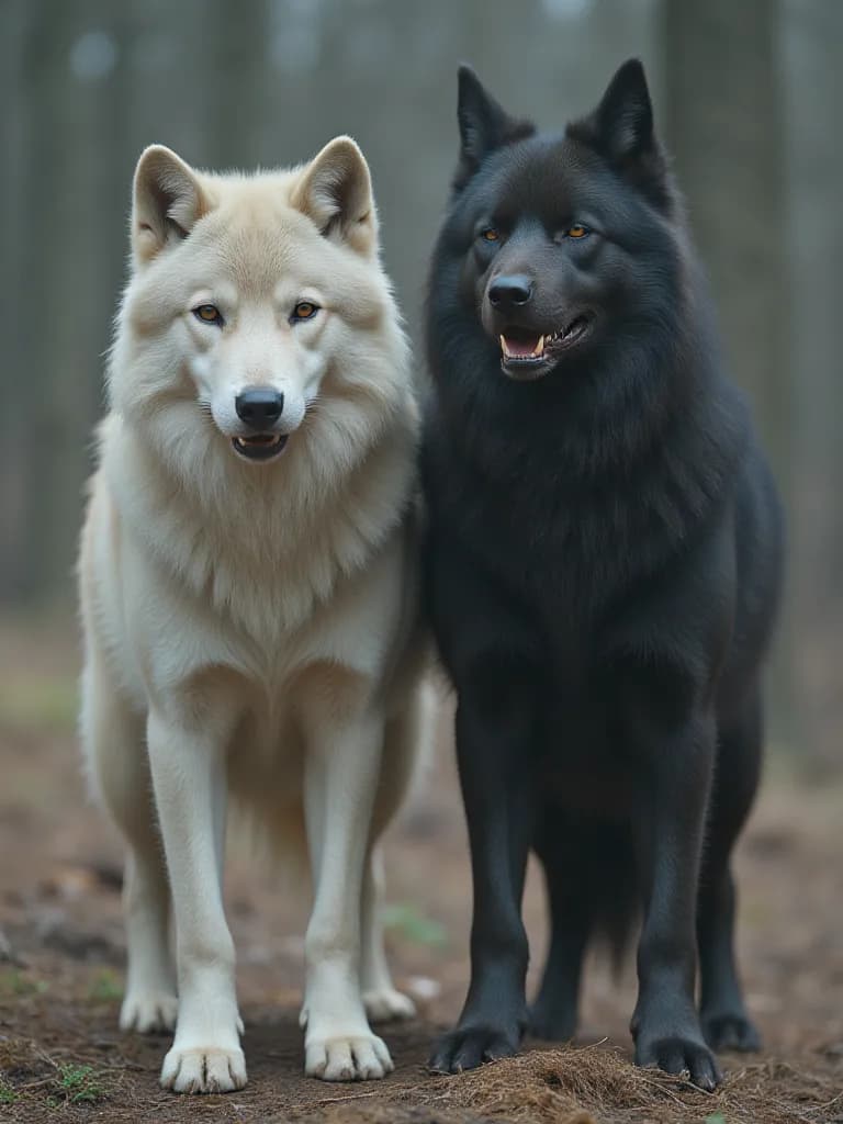 Thumbnail of Lyra and Kael, The Whisperwood Guardians
