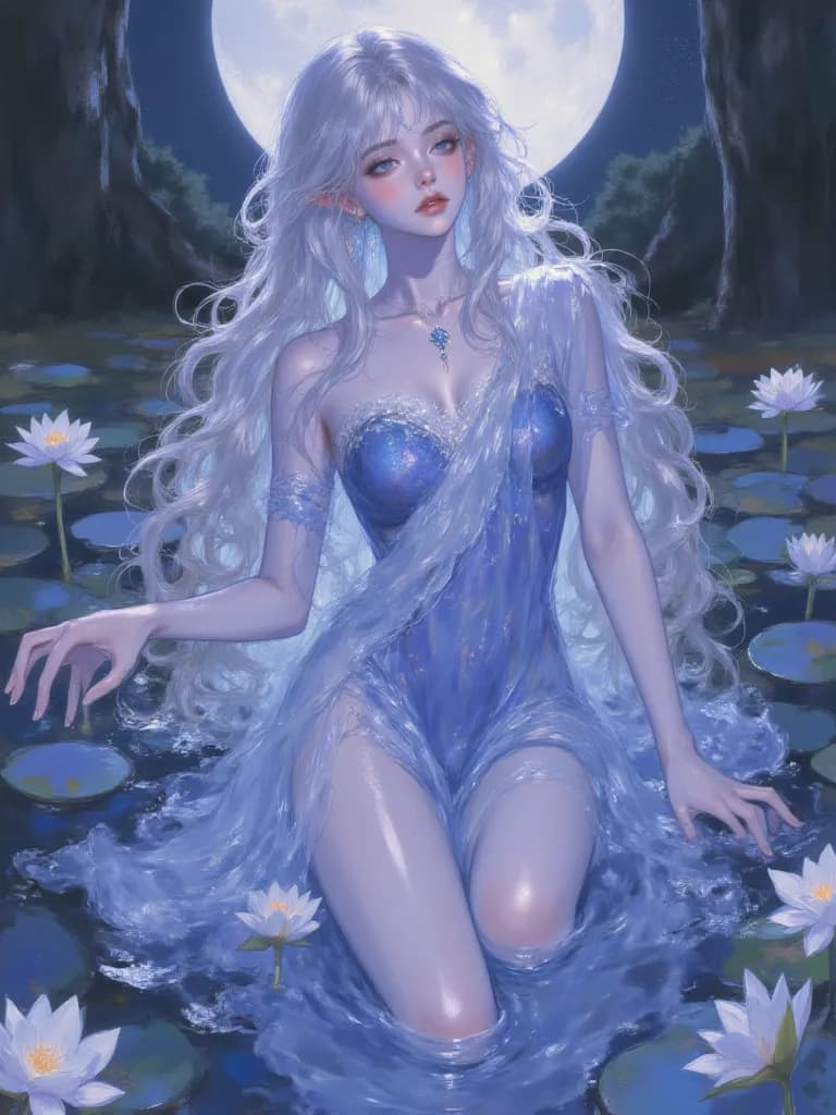 Thumbnail of Aqualuna, The Pond Spirit