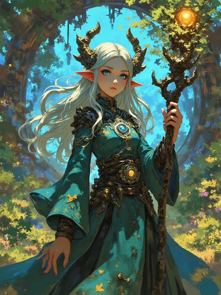 Thumbnail of Elara, Weaver of Whispers