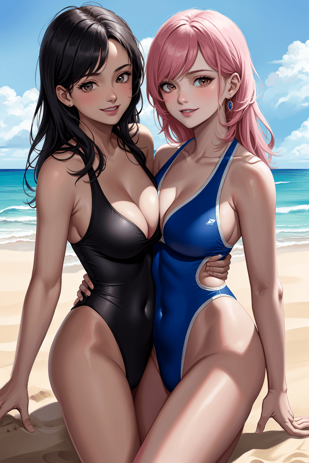 Thumbnail of Nude Beach with Mia and Jenny
