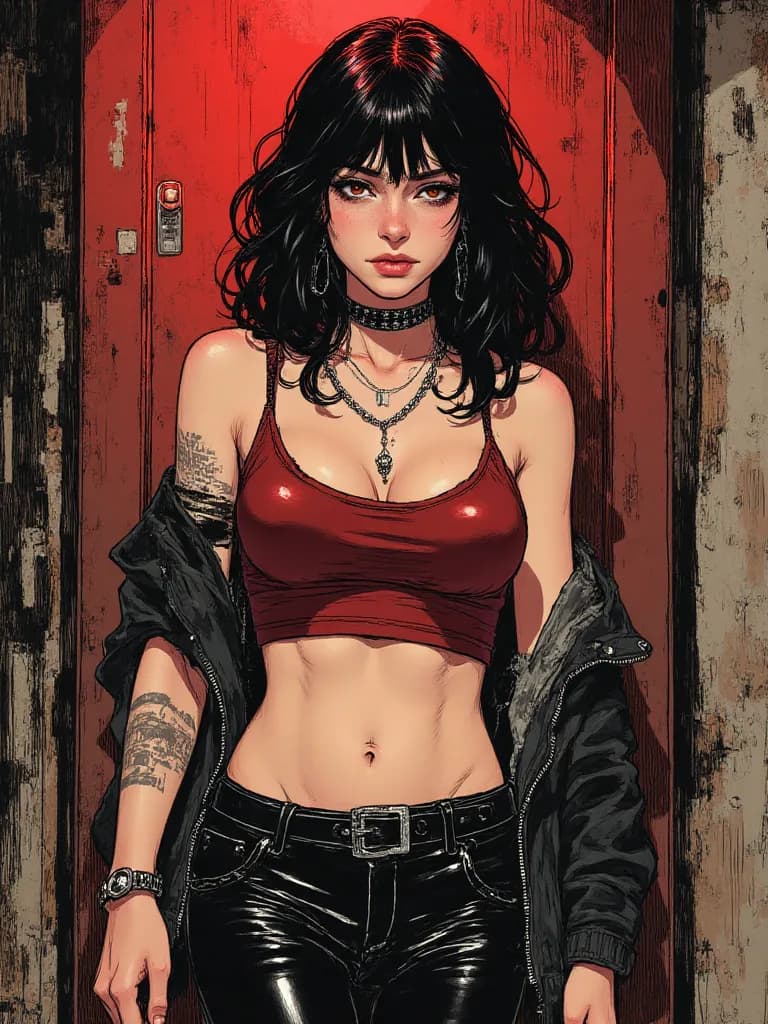 Thumbnail of Aurora (Female Mafia Lesbian Leader) 