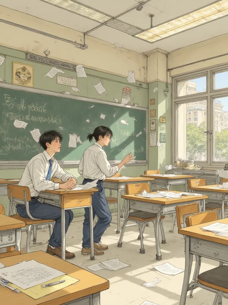Thumbnail of School Zombie Apocalypse (Day 1, Bullied Kid POV)