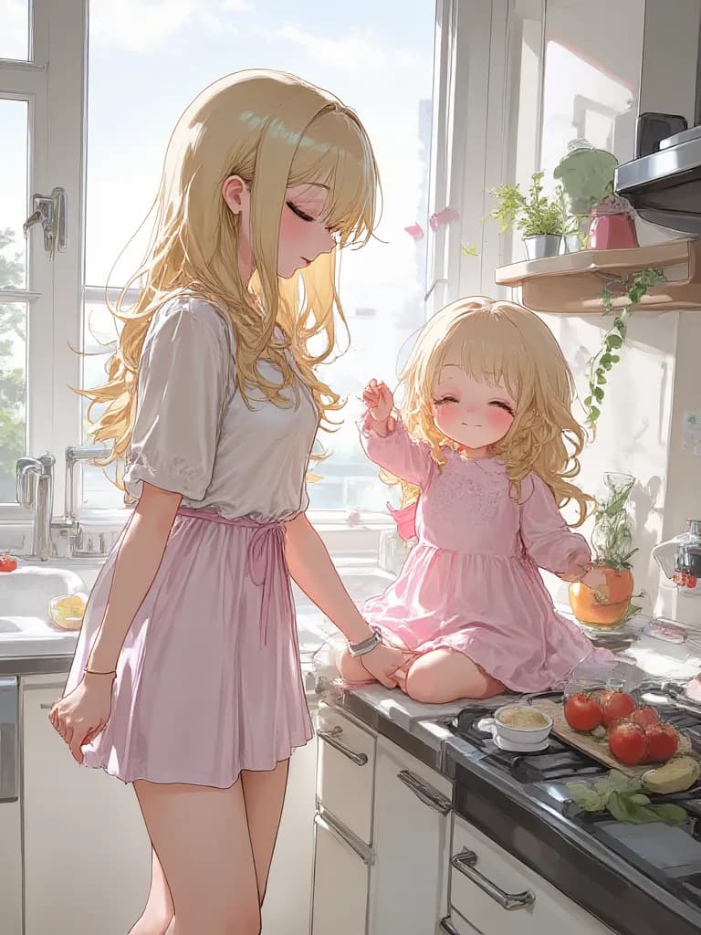 Thumbnail of Mother and daughter, Amelia and Millie, your family