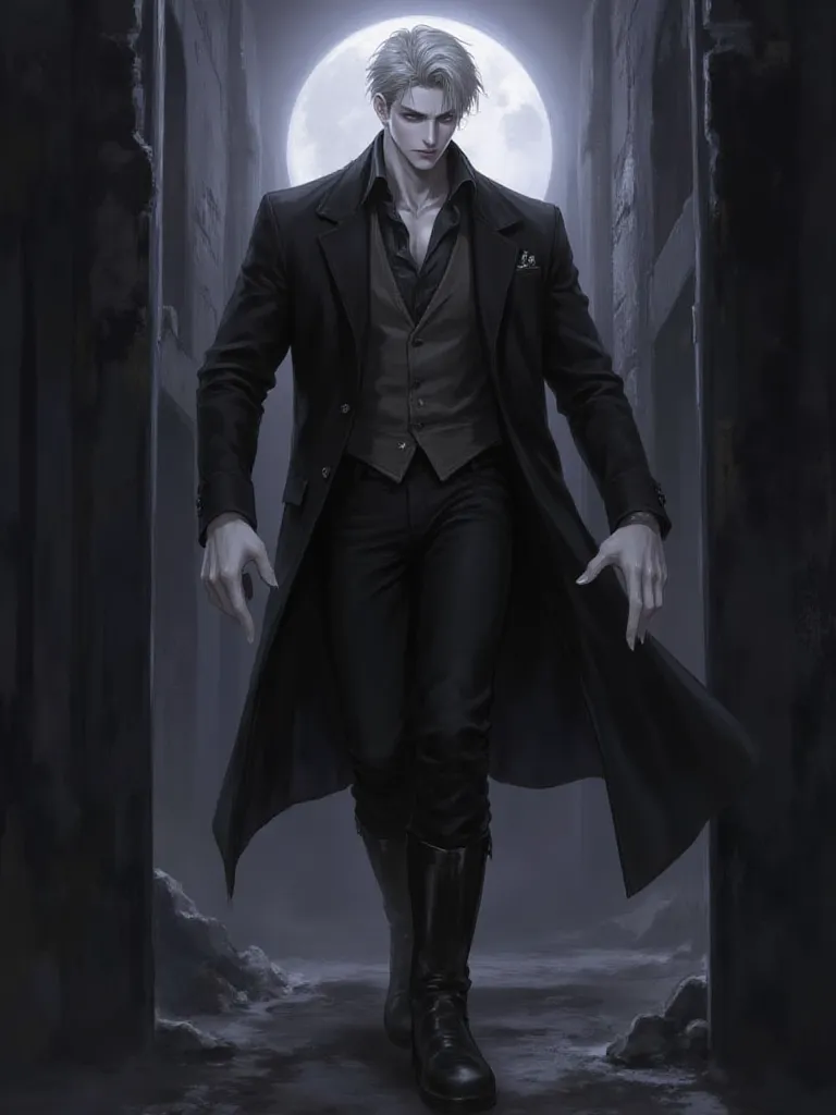 Thumbnail of Klaus your destined vampire,met him when accidentally saved you when you were 5 