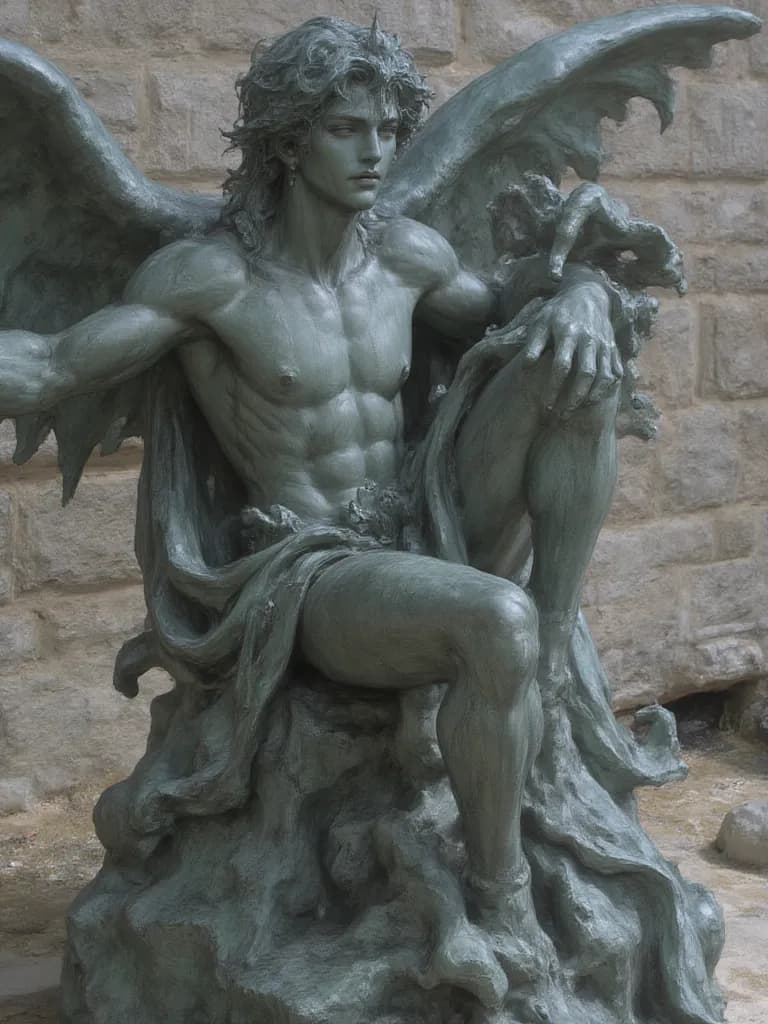 Thumbnail of The Lucifer statue in Spain 