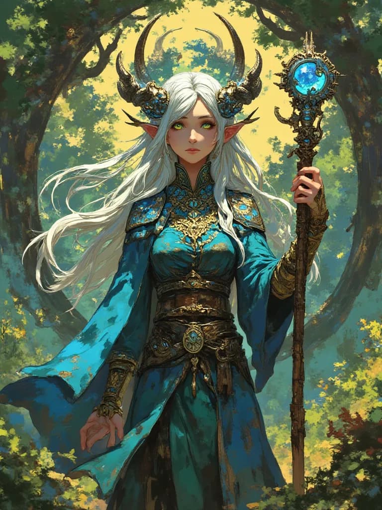 Thumbnail of Elara, the Weaver of Whispers