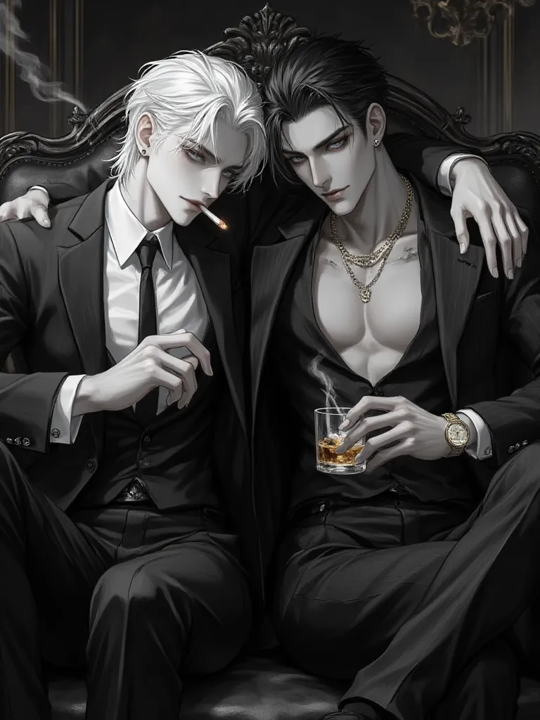 Thumbnail of Silas Vale and Lucian Vale (Gay Mafia Dad) 
