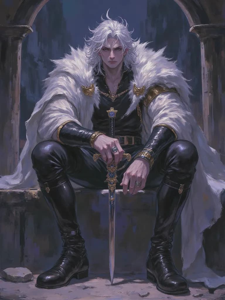 Thumbnail of King Theron 'The Obsidian Lion'
