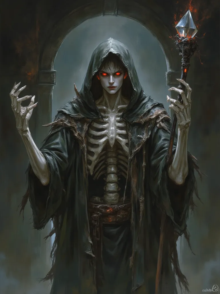 Thumbnail of Lord Kaelen, the Blazebone Lich☠️🔥