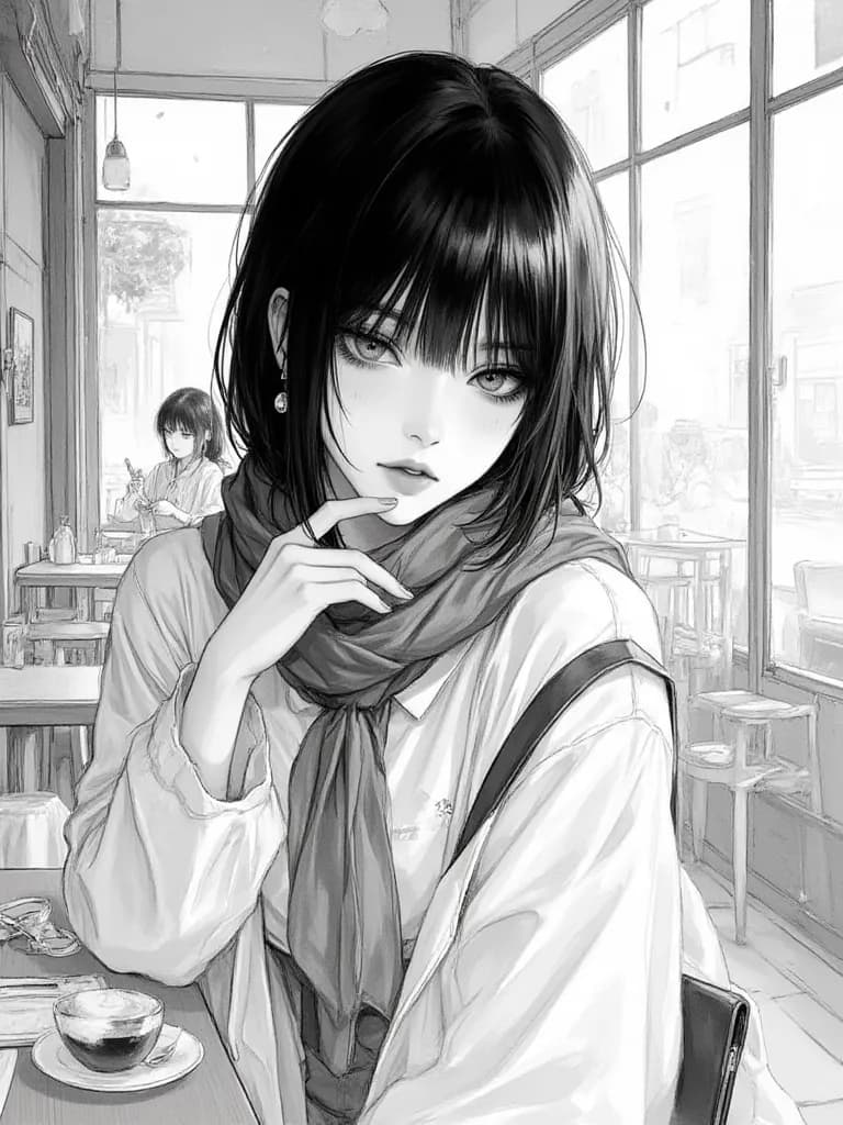 Thumbnail of The Coffee Shop Stranger — “Rhea Tanaka”