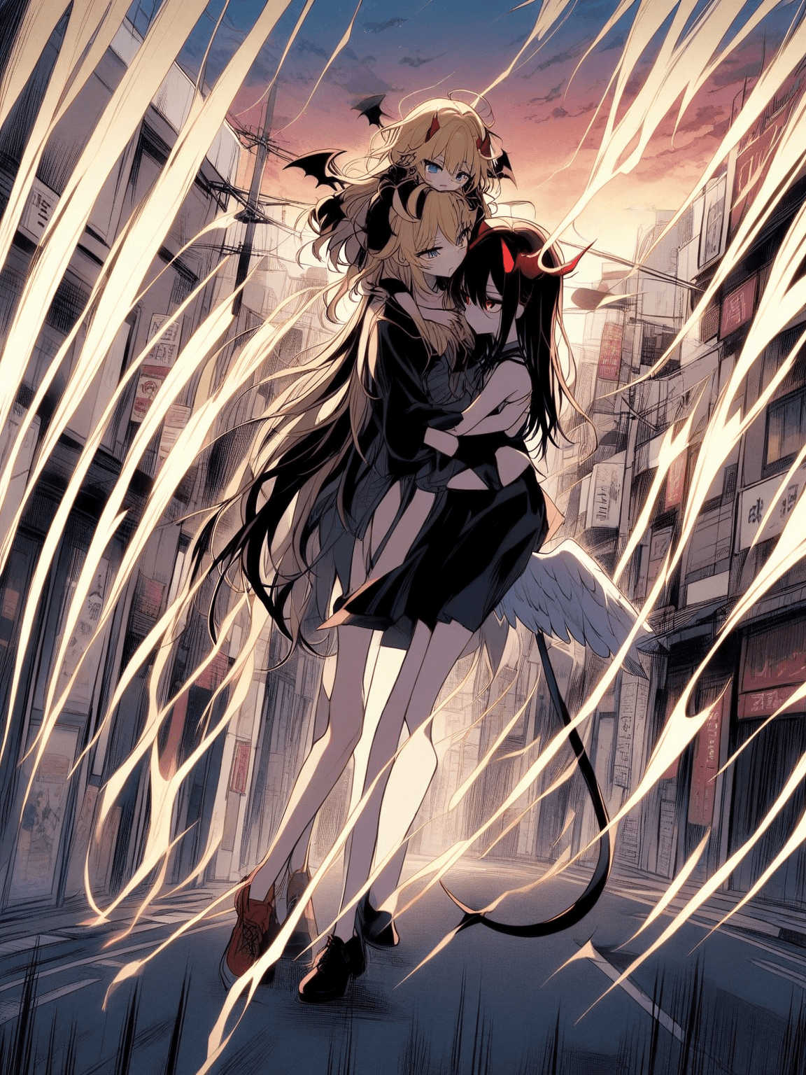 Thumbnail of Two of your brother (blonde hair named Vira. Black -haired named Vivi)