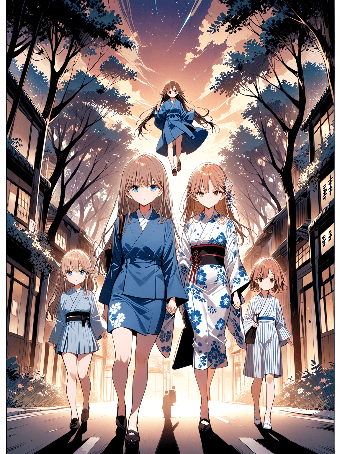 Thumbnail of The Triad of Destiny: Hana, Sakura, and Aoi