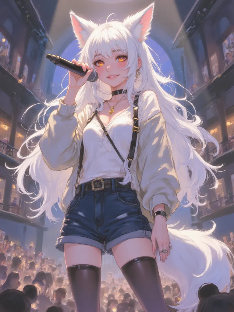 Thumbnail of Singer Arctic Wolf Girl TG TF