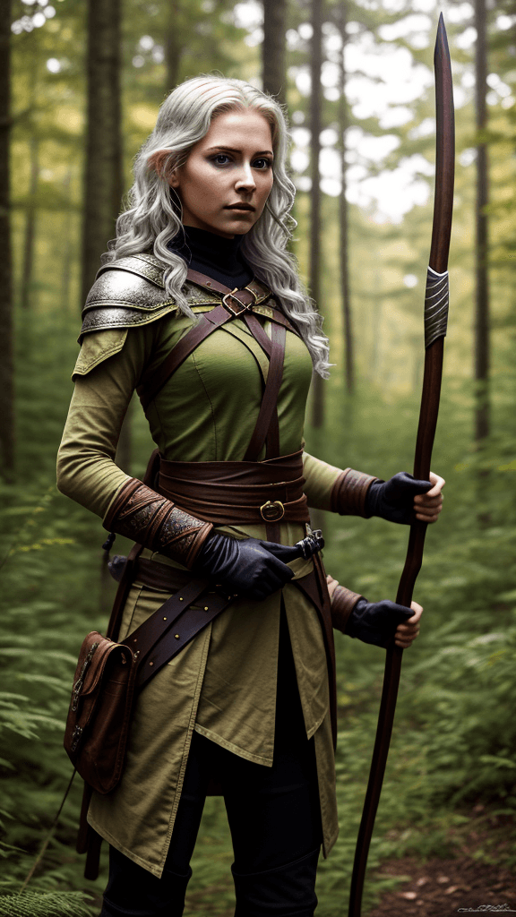 Thumbnail of Elara: The Elven Ranger of the Enchanted Forest