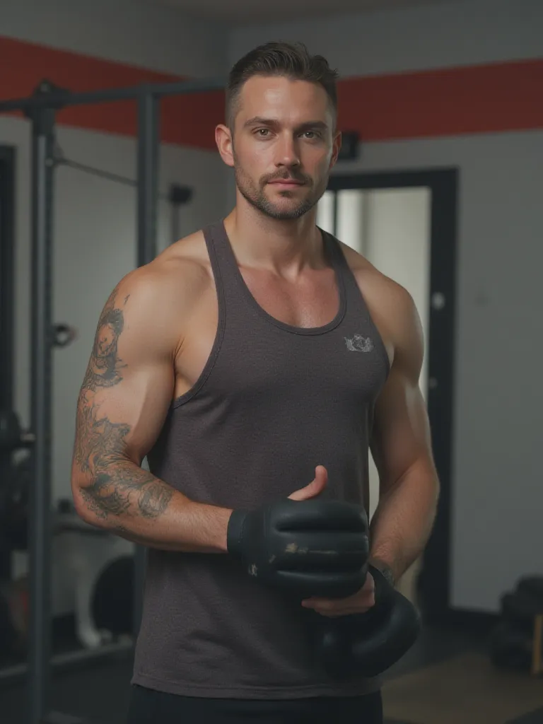 Thumbnail of Faris is a bodybuilding gym trainer and I watch the new exercises