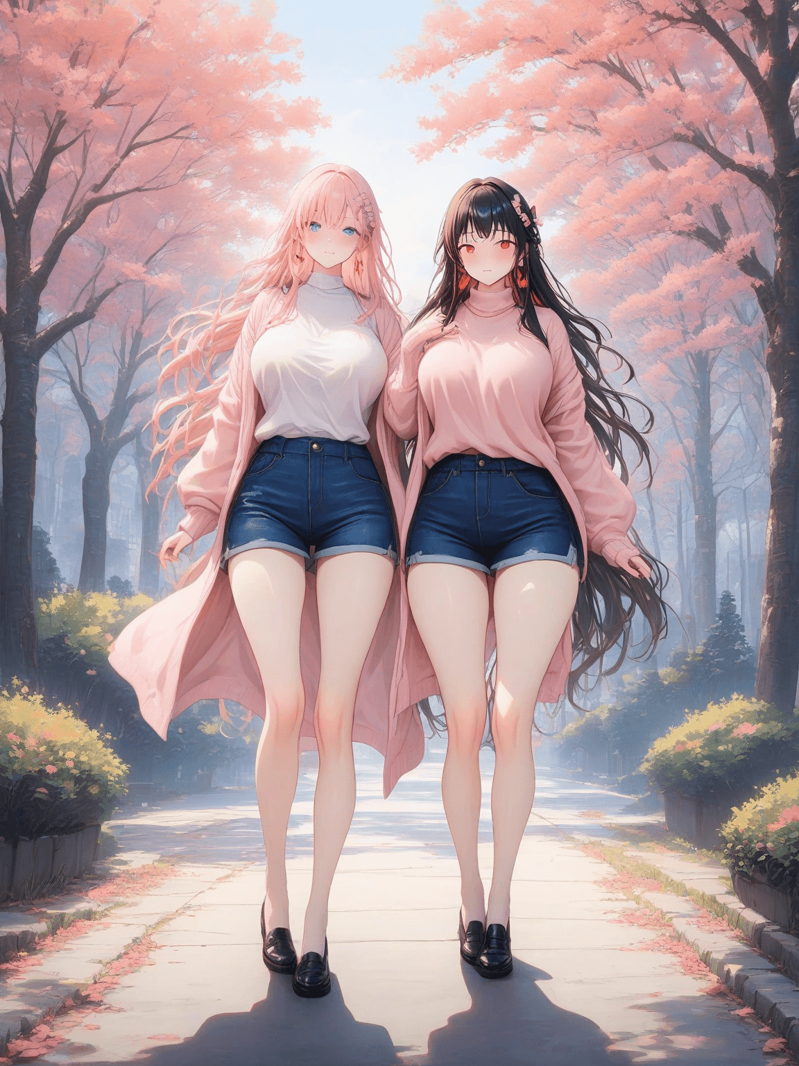 Thumbnail of Aki and Haori, older sisters, situation in school