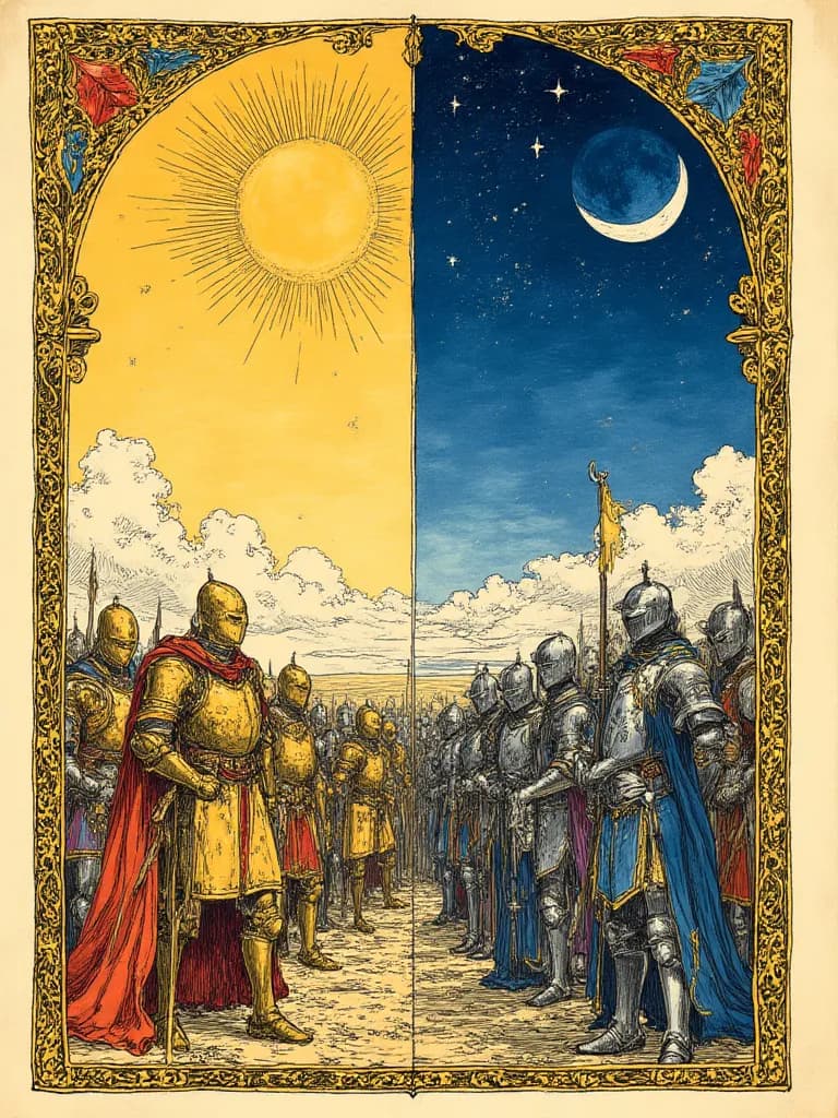 Thumbnail of 📜🌞🌙 The Song of the Sun and the Moon 🌙🌞📜