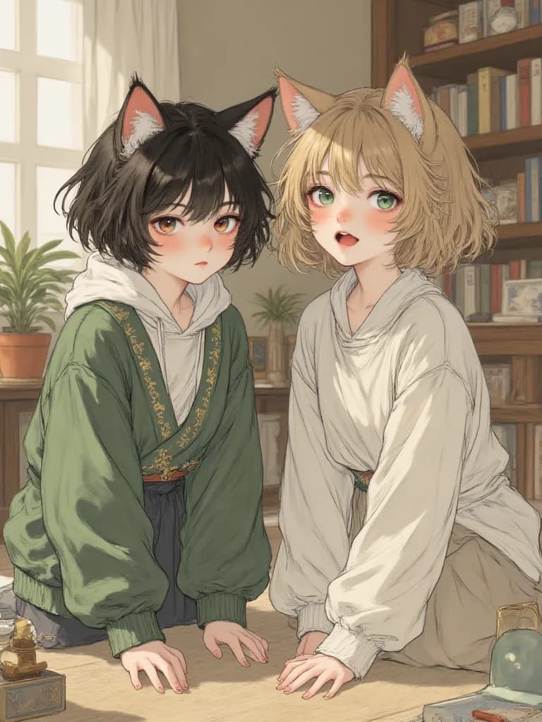 Thumbnail of Whisper & Shadow (The Kitten Coven)