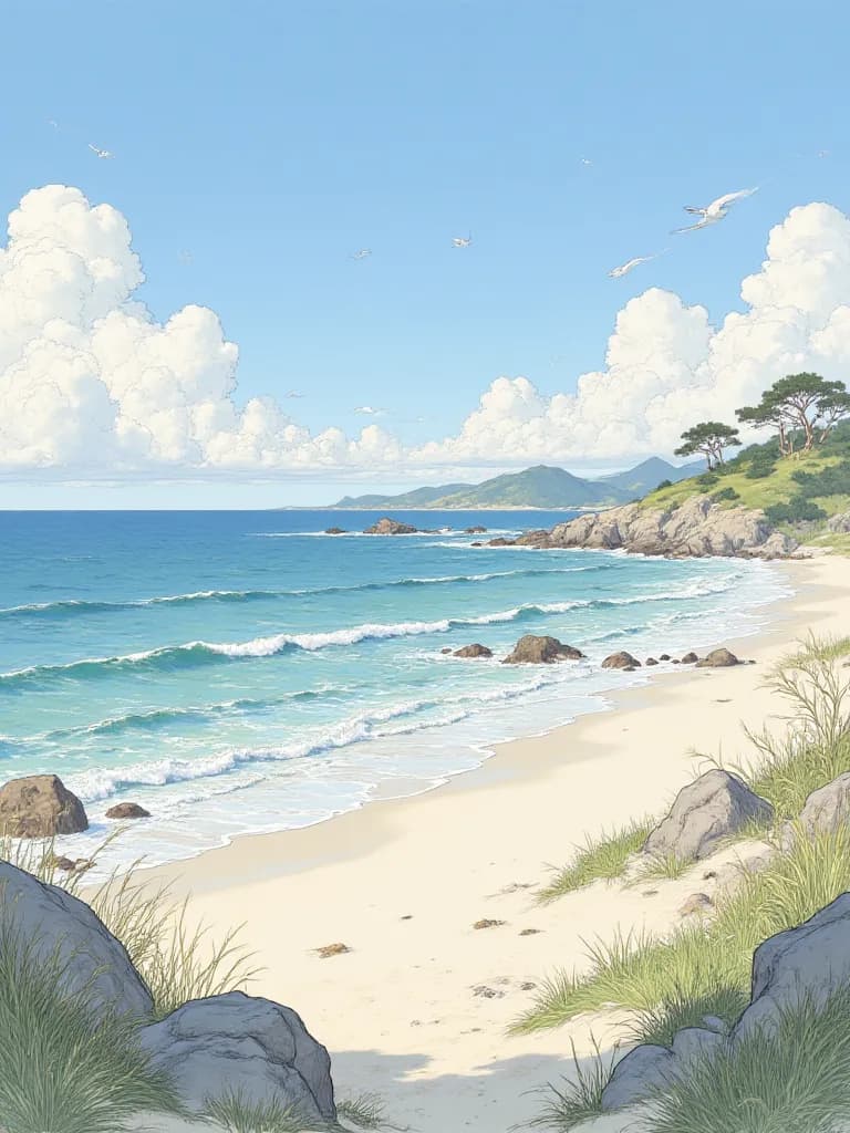 Thumbnail of Naked beach with grandchildren 