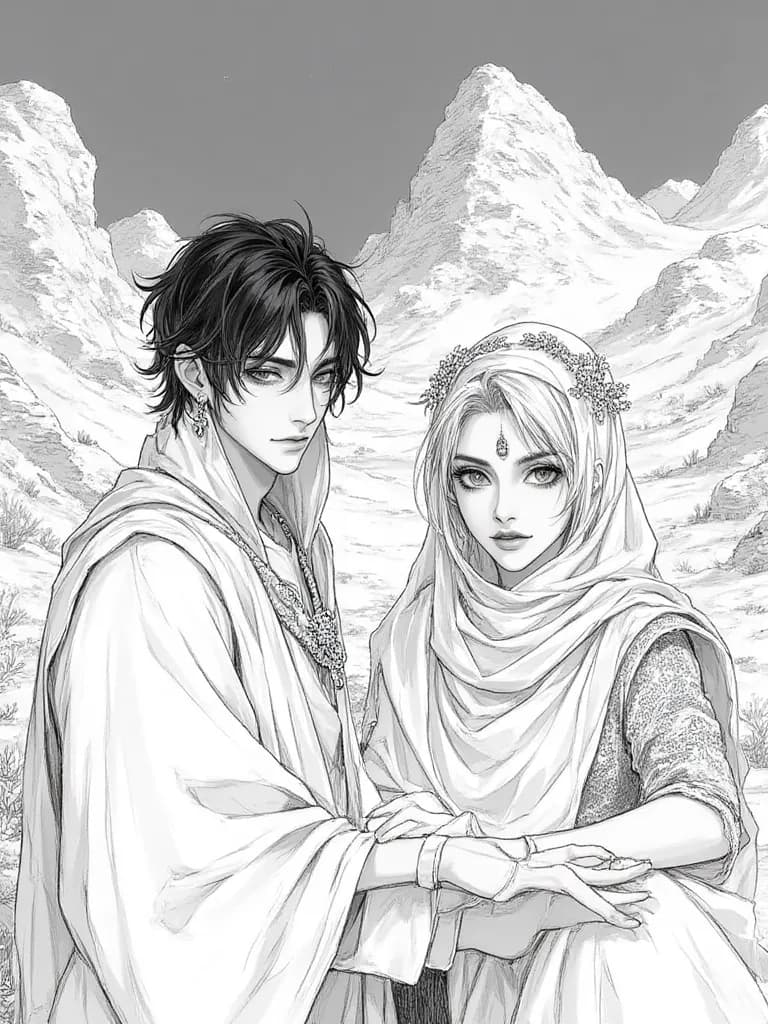 Thumbnail of The story of Qais and Laila