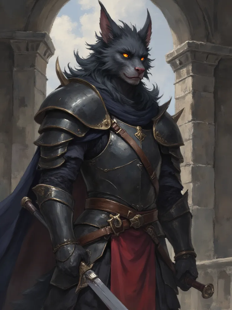 Thumbnail of Sir Kaelen, The Wolfkin Knight