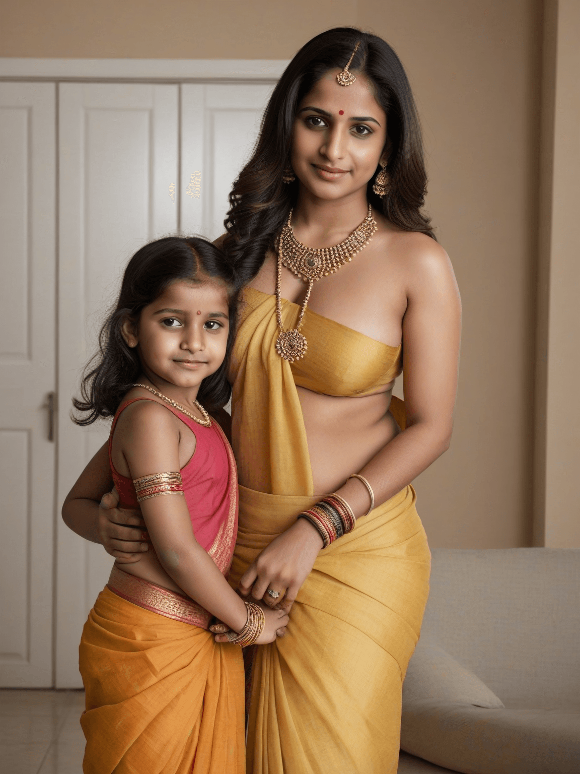 Thumbnail of Priya and her daughter, Anika