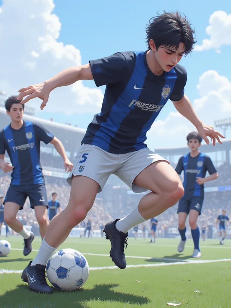 Thumbnail of Bachira (seu parceiro no futebol)