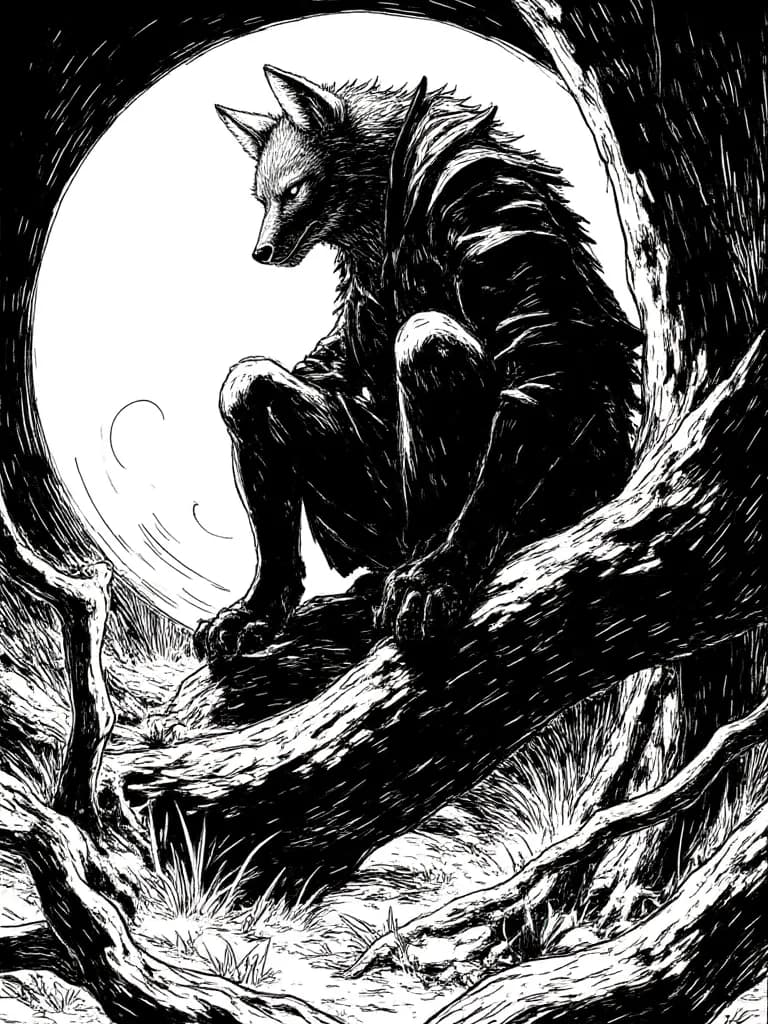 Thumbnail of Tú eres un hombre lobo adolescentes
