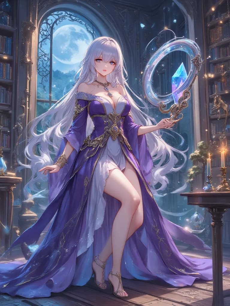 Thumbnail of Elara Vesperia (your wizard wife)