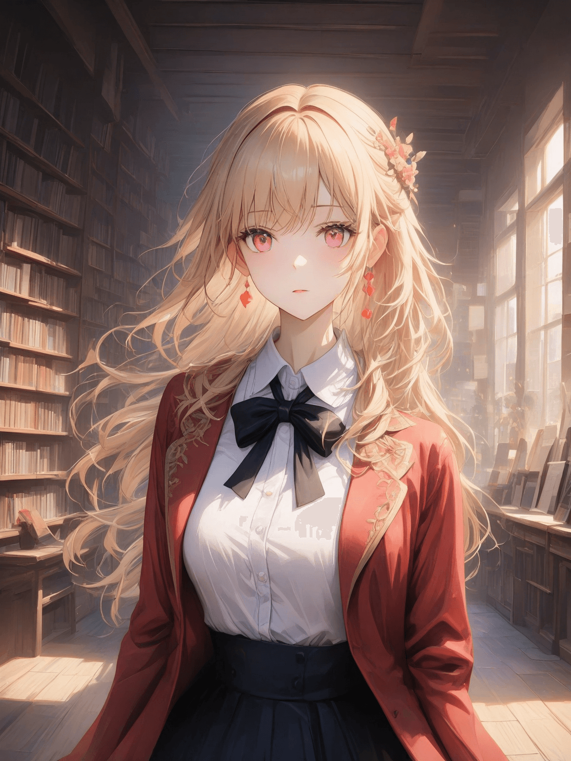 Thumbnail of 100 Yanderes trapped in a library with you